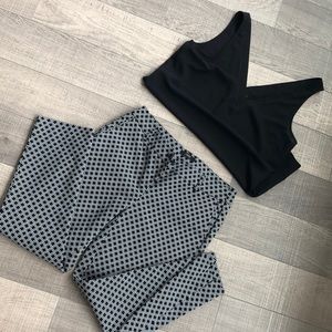 Dalia Patterned Dress Pants